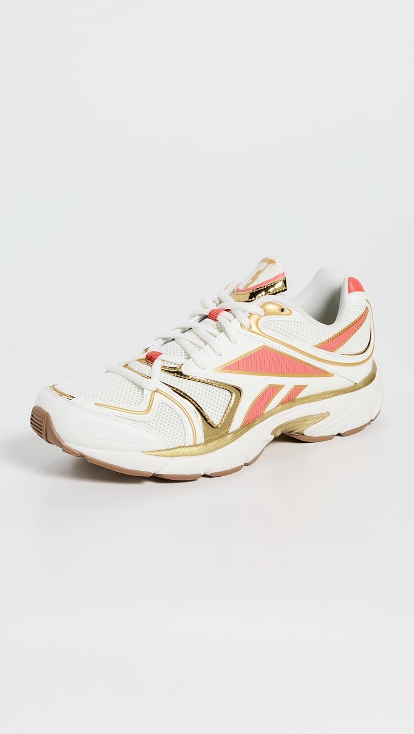 Кроссовки Reebok x Angel Reese Unisex Premier Road Plus, Chalk/Sunset Coral — фото 2