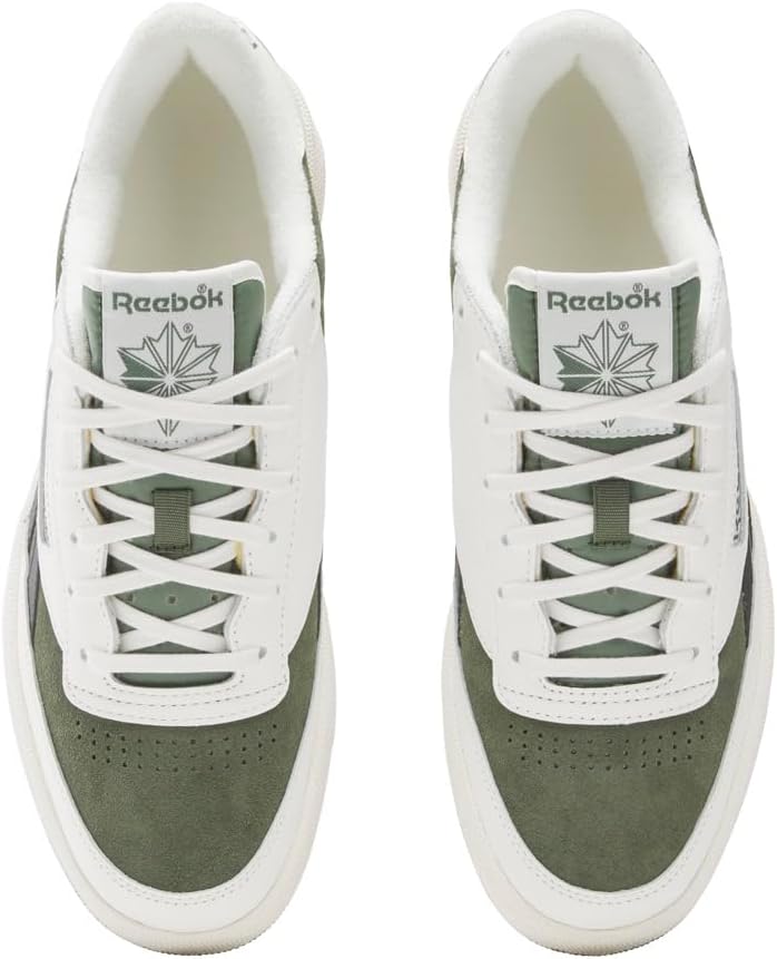 Кроссовки Reebok Unisex-Adult Club C Revenge Vintage II, черный/зеленый — фото 2