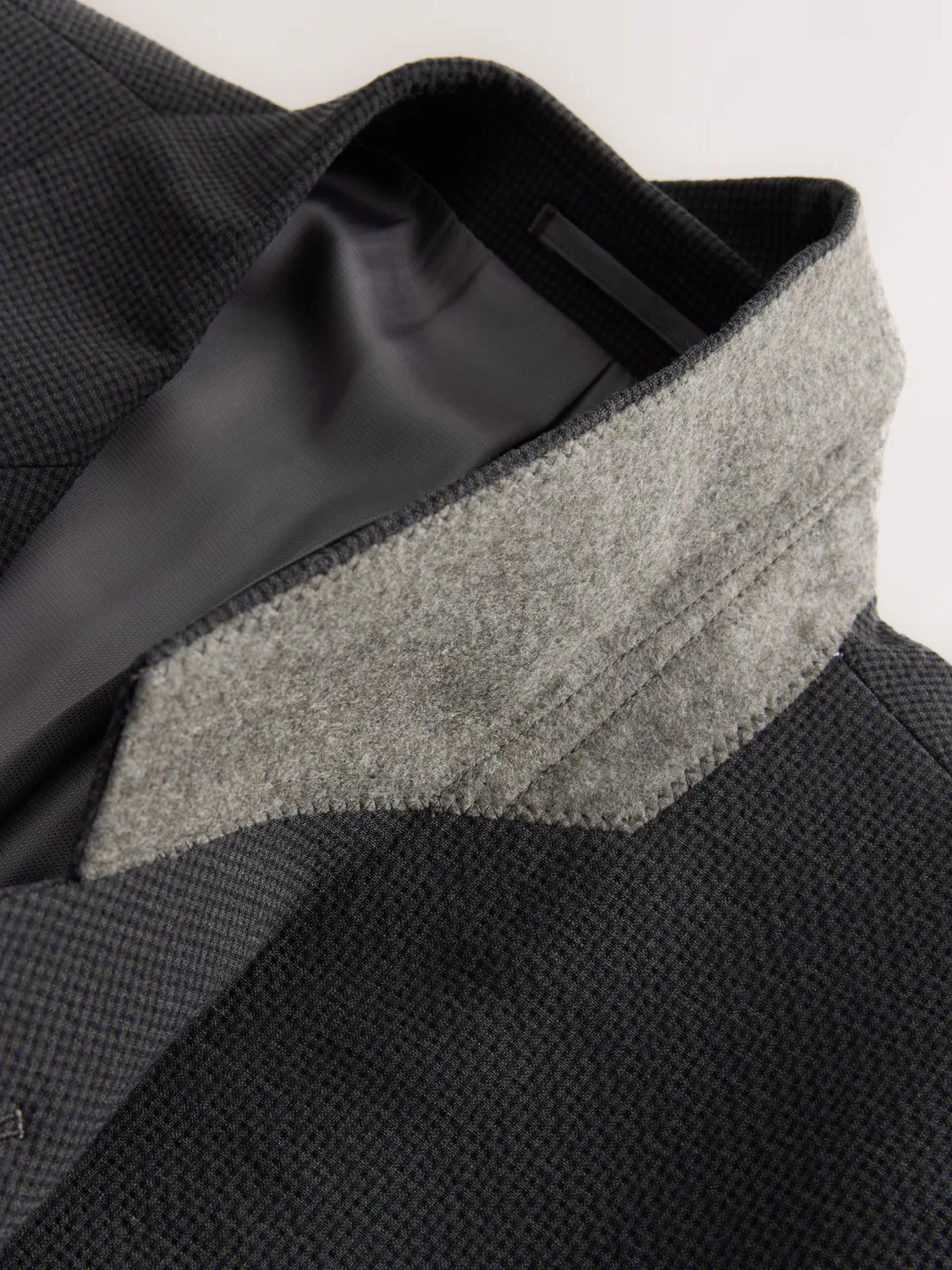 Деловой пиджак стандартного кроя, модель 'Архив'. Next, Anthracite — фото 4