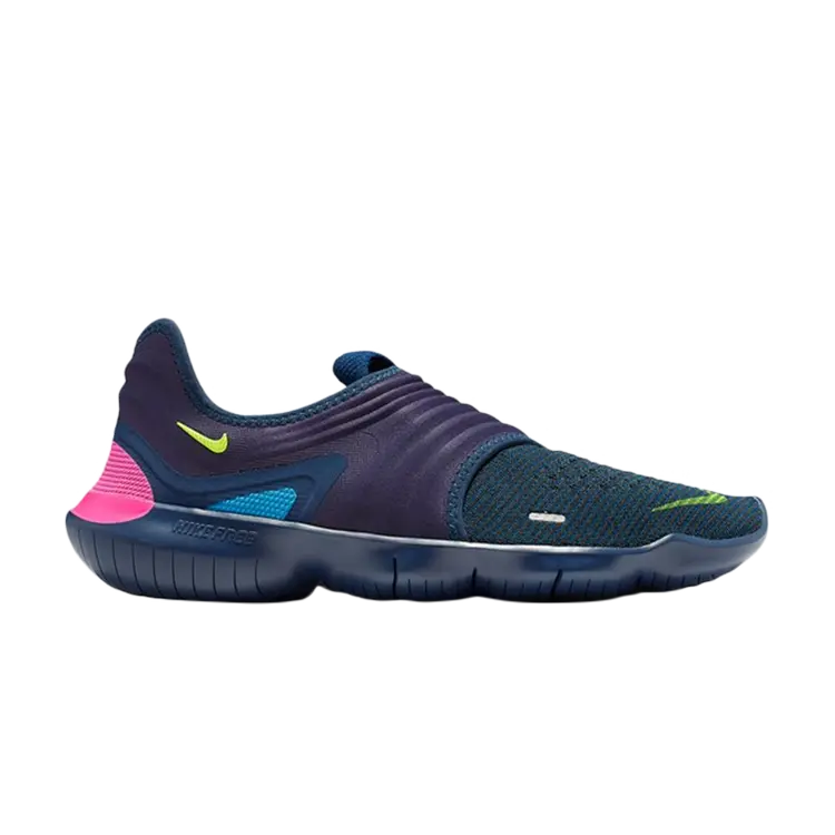 

Кроссовки Nike Free RN Flyknit 3.0 'Midnight Navy', синий