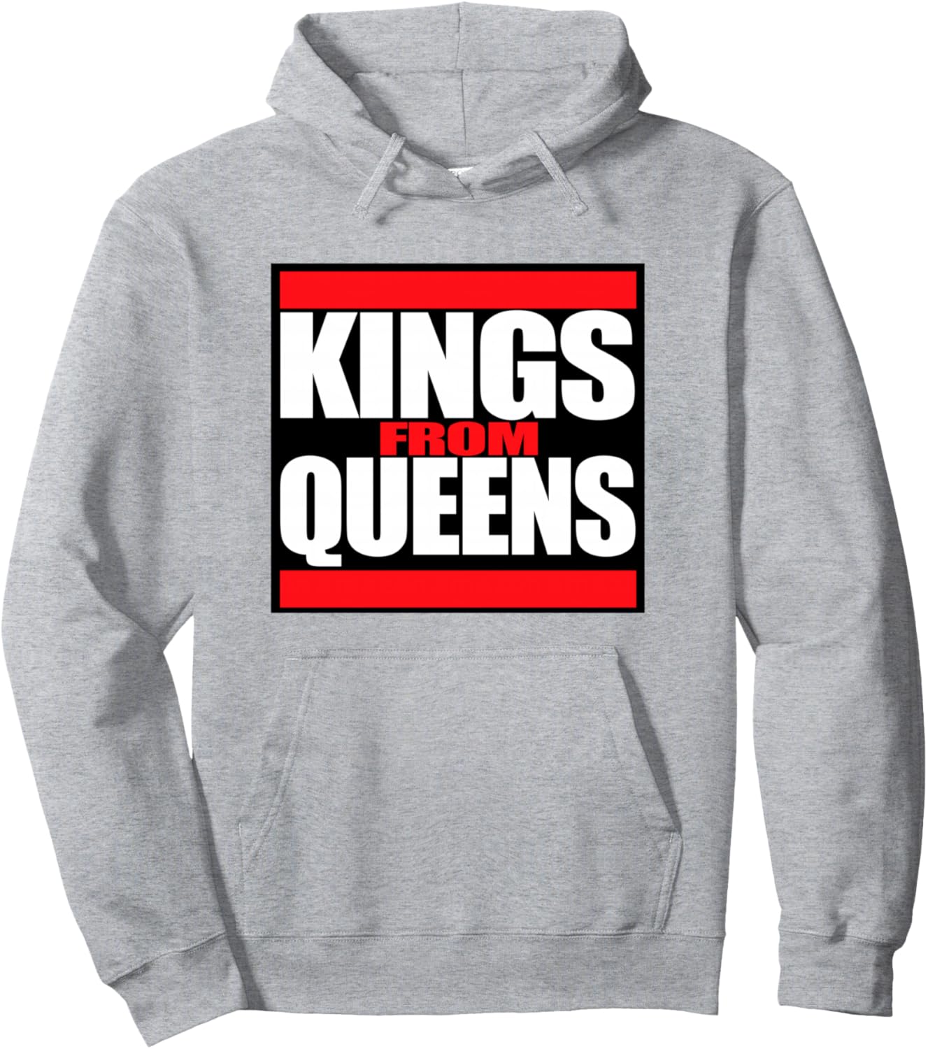 

Худи DMC Run Kings From Queens, серое Run Dmc