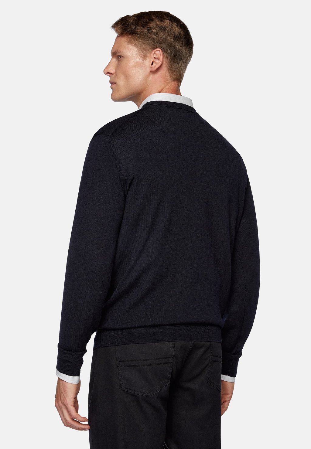 

Джемпер CREW NECK Boggi Milano, синий