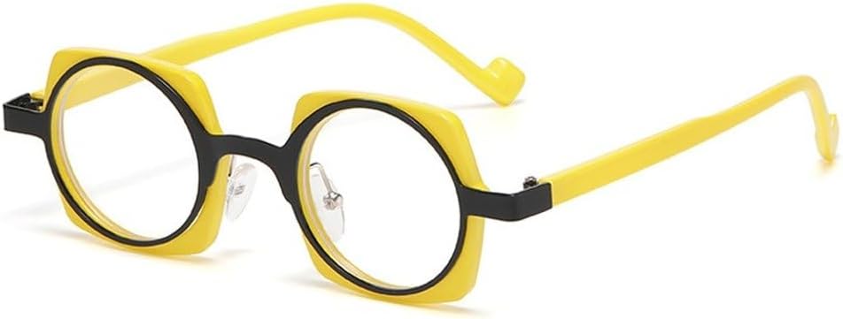 

Популярные модные маленькие квадратные солнцезащитные очки для женщин в стиле ретро, ​​конфетного цвета, с прозрачными линзами, защитой от синего света, и для мужчин SKFGNX, Black Yellow Clear