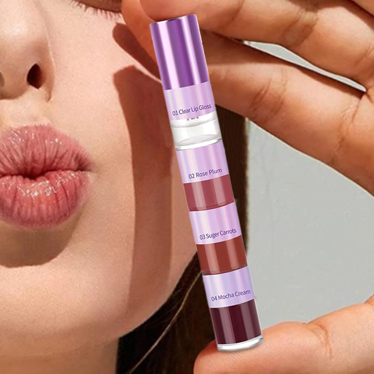 Блеск для губ 4-в-1, Lip Gloss — фото 2