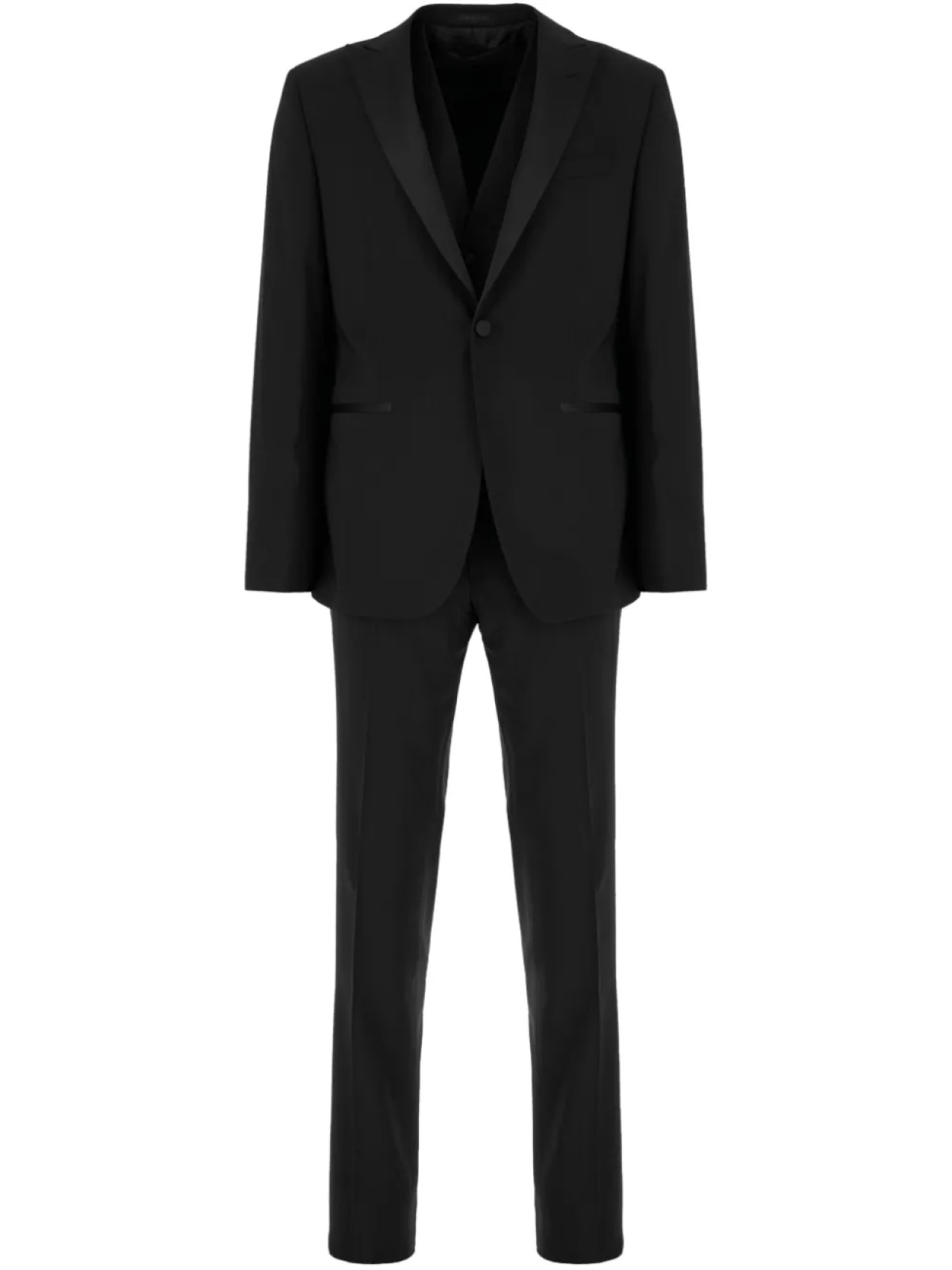 

Однобортный костюм Corneliani, черный