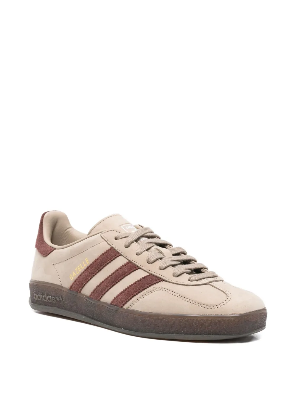 Кроссовки Gazelle с тремя полосками Adidas, нейтральный — фото 2