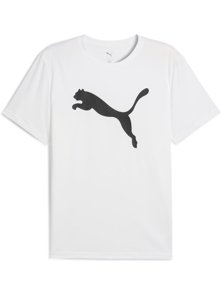 

Футболка Tad EssentiaLongsleeve Solid Cat Tee (CF big Cat) белого цвета Puma
