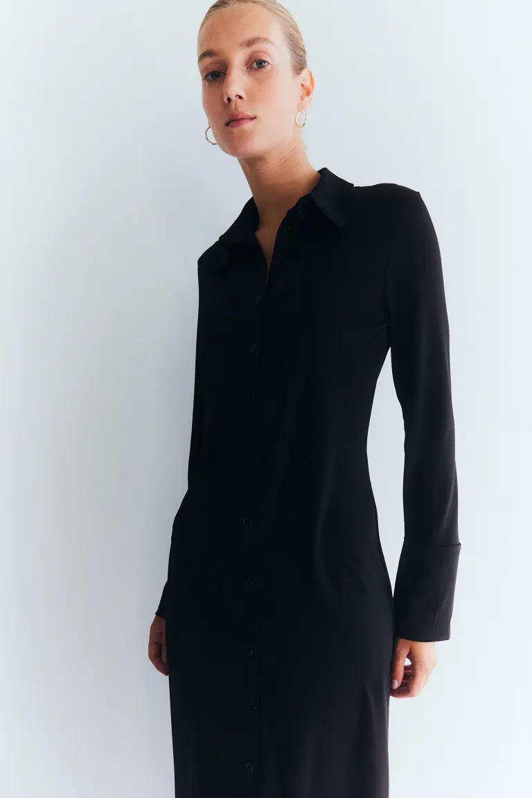 

Платье для беременных и кормящих мам H&M, черный