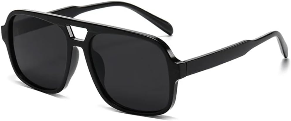 

Солнцезащитные очки с защитой UV400 | Двойные перемычки, зеленый градиент | для женщин и мужчин, для занятий спортом на открытом воздухе и вождения DSVIGF, Black Black