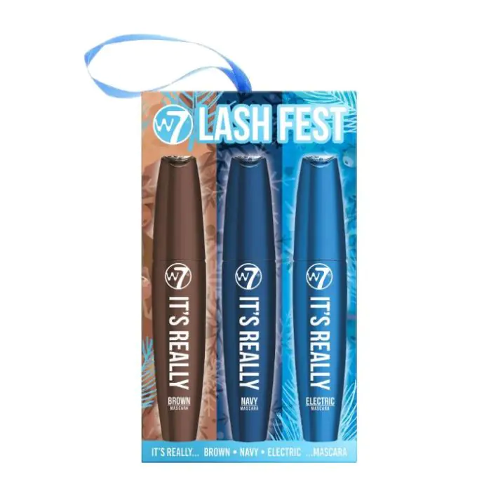 

Набор косметики Set de Regalo Navidad Lash Fest W7, Set 3 productos