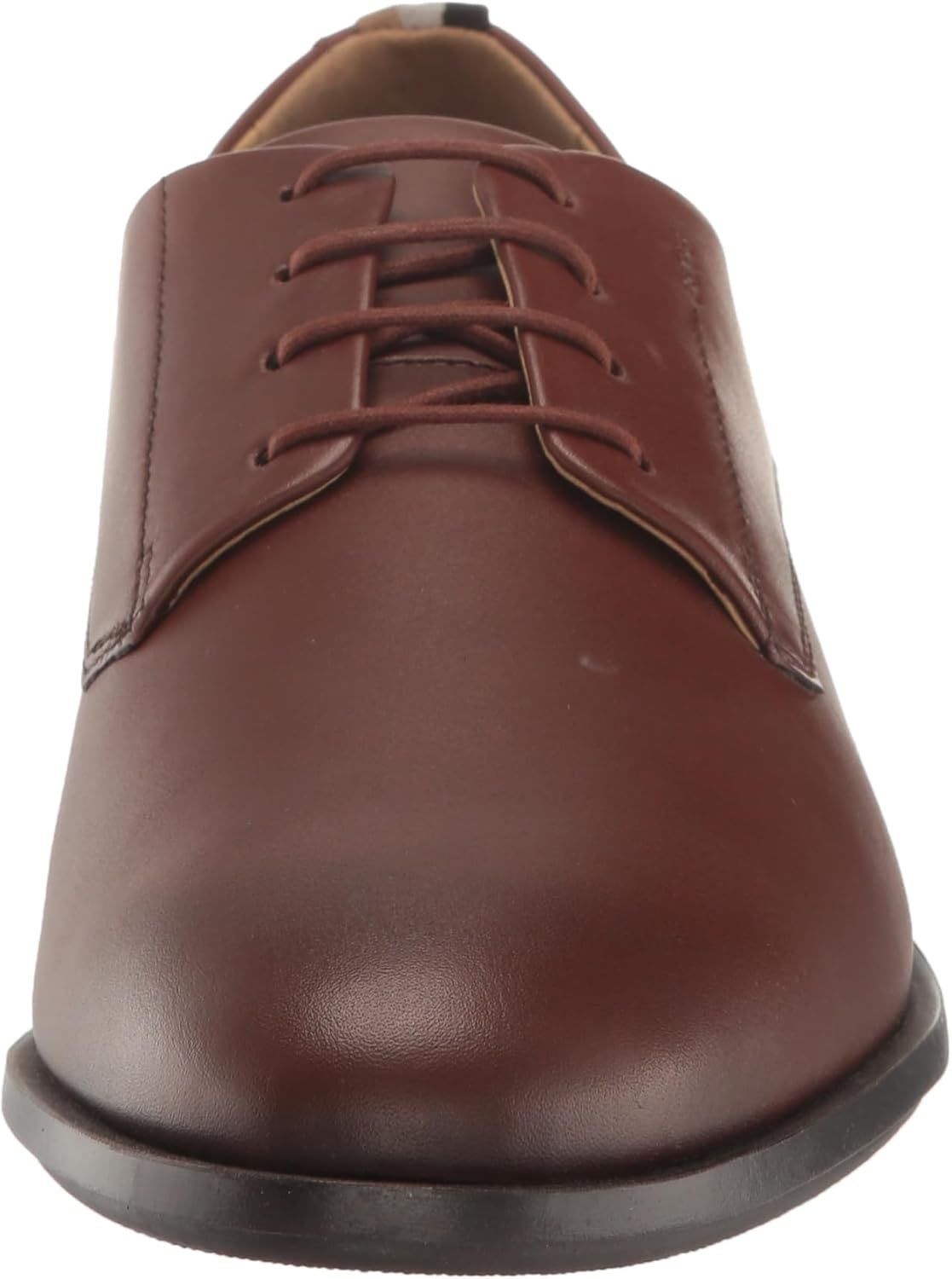 BOSS Мужские оксфорды Colby из мягкой кожи, Bright Chesnut Brown — фото 2