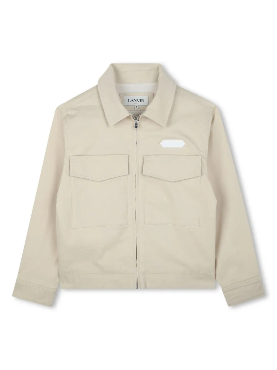 

Lanvin Enfant куртка на молнии, нейтральный цвет
