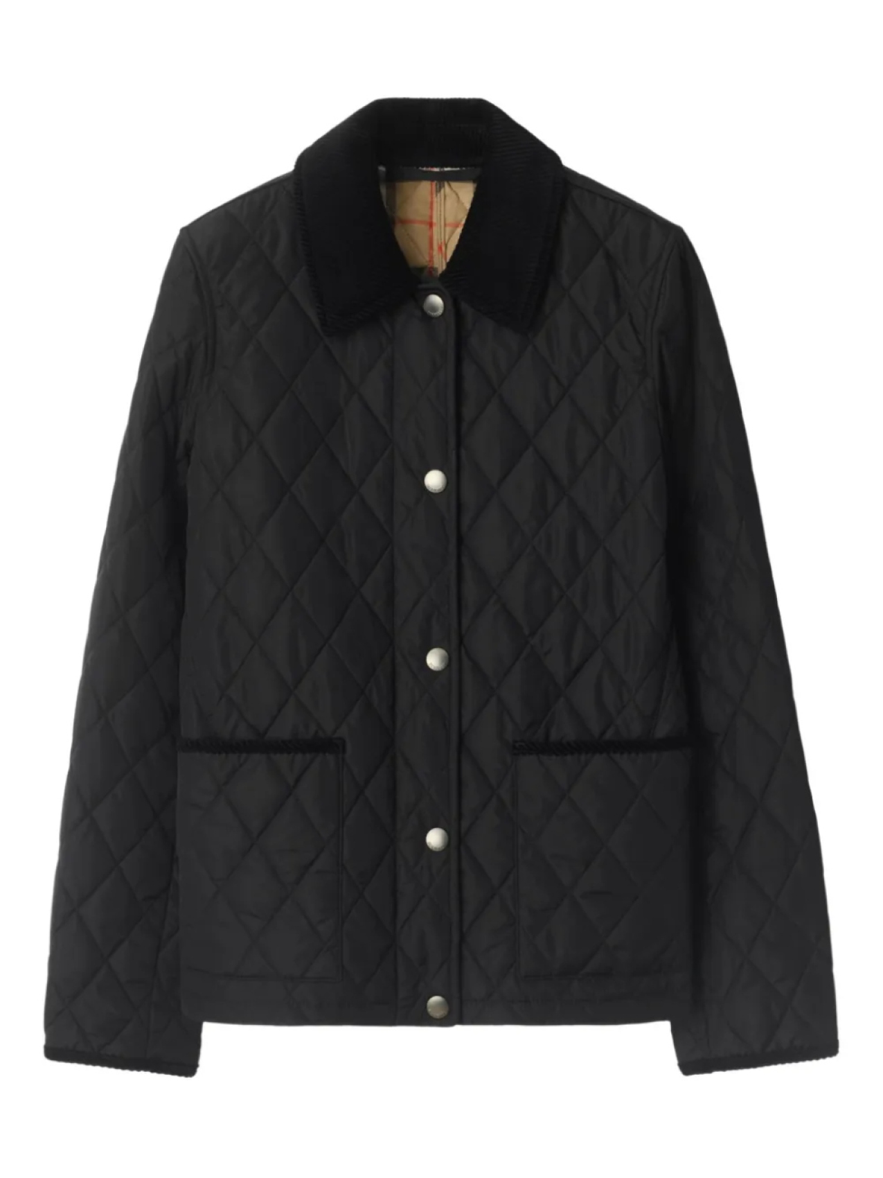 

Стеганая куртка Burberry, черный