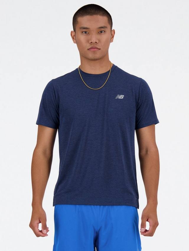 

Мужская футболка для занятий спортом New Balance, Navy Heather