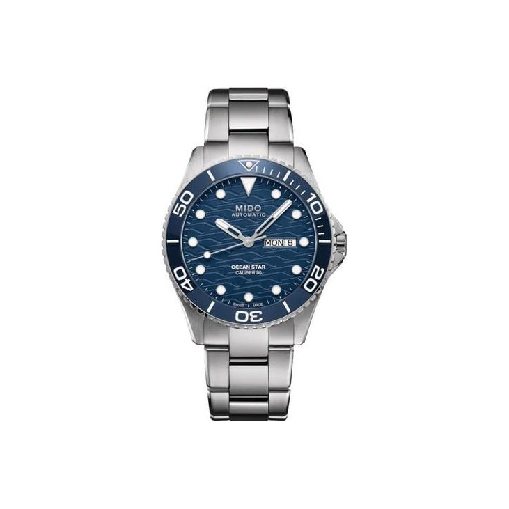 

MIDO Часы Navigator Collection Long Power Water Resistant Wrist Watch Automatic Mechanical Movement Men's Watch Blue Dial