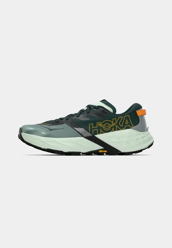 Кроссовки для трейлраннинга speedgoat 7 Hoka, Bay Leaf/Sea Glass — фото 2