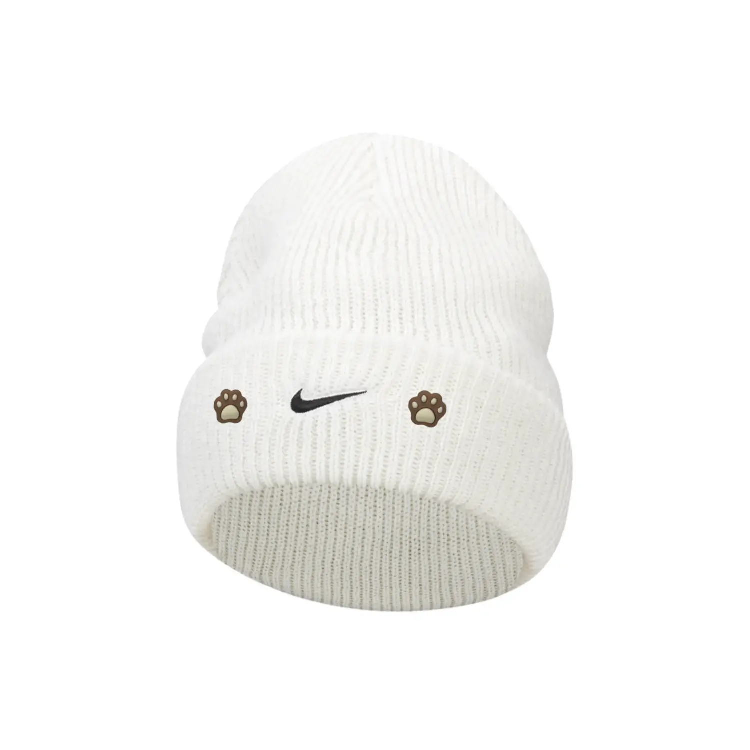 

Хлопковая полиэстеровая унисекс-бини белая Nike