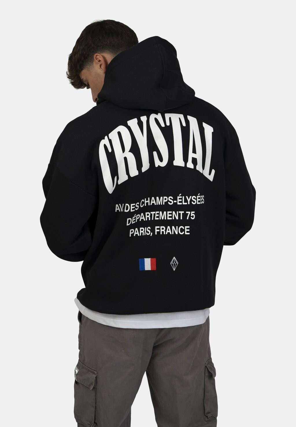 

Толстовка CRYSTAL PARIS , цвет black