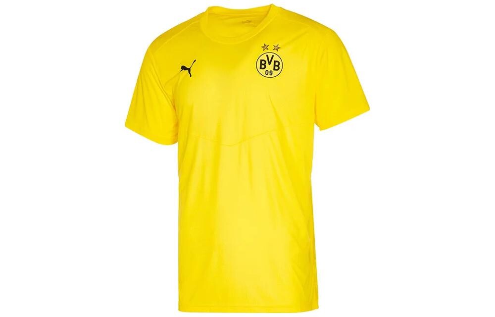 

Футболка разминочная Dortmund мужская желтая Puma, желтый