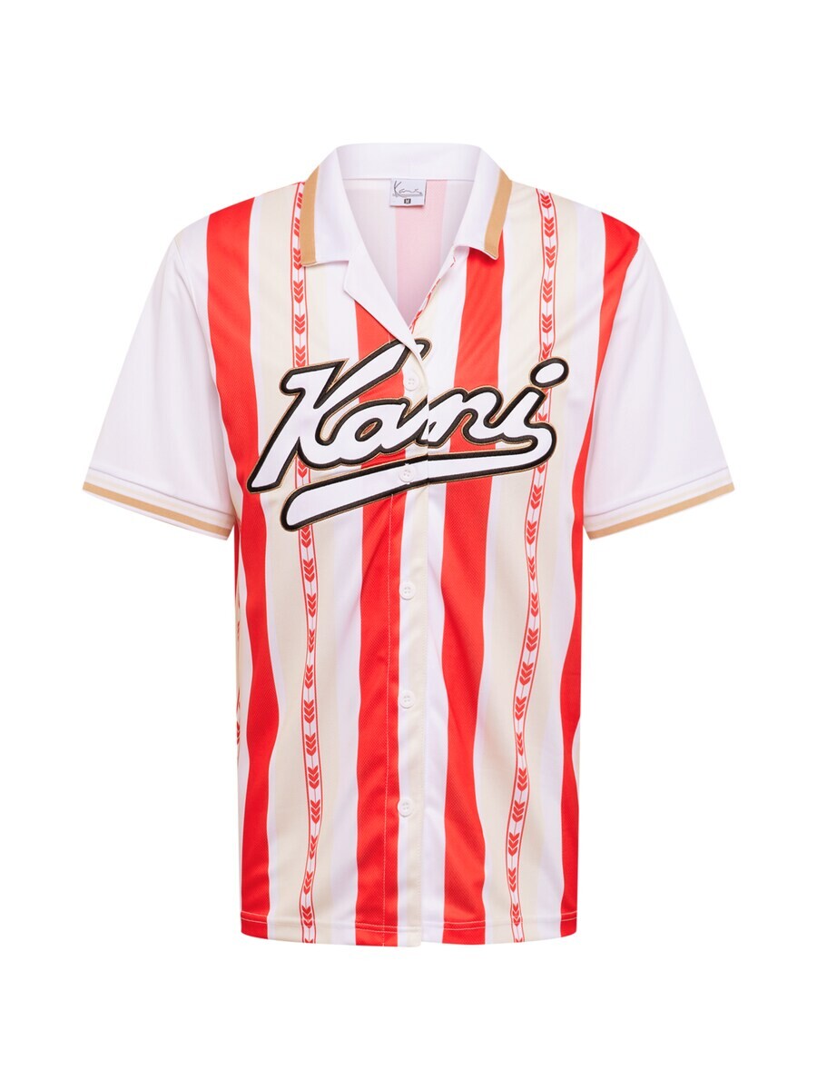

Повседневная рубашка Karl Kani Regular fit Button Up Shirt, красный