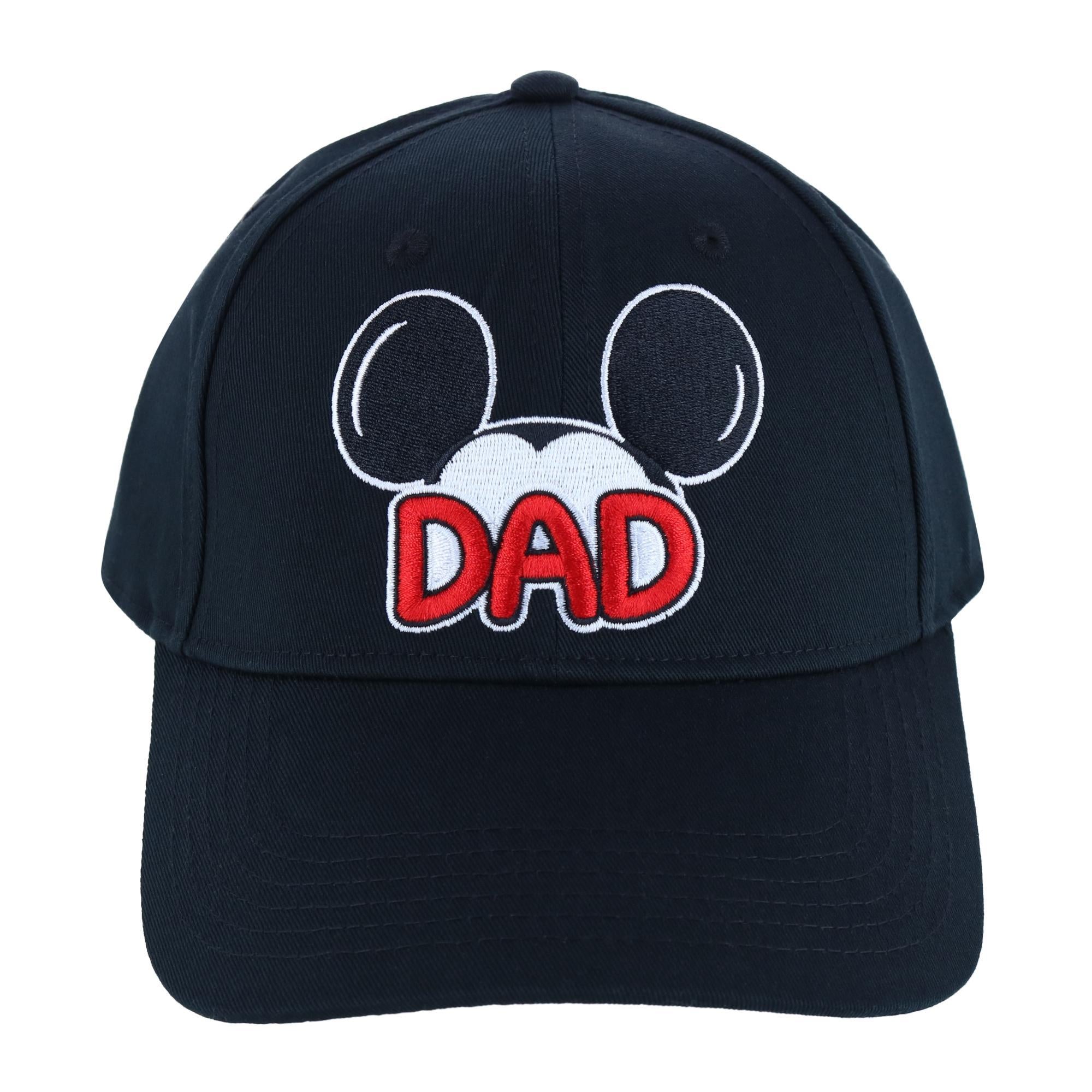 

Бейсболка Disney Men's Mickey Mouse Dad Jerry Leigh, черный