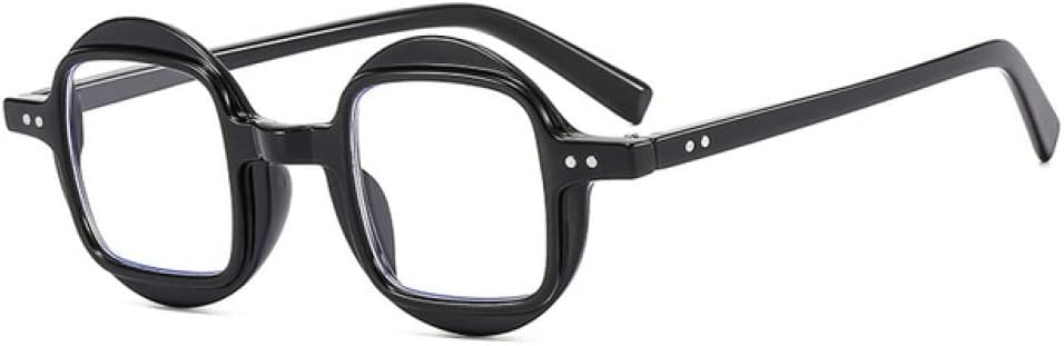 

Винтажные круглые панк-солнцезащитные очки для мужчин с прозрачными градиентными линзами, женские солнцезащитные очки с заклепками, защита от УФ-излучения UV400 LANGSER, Black