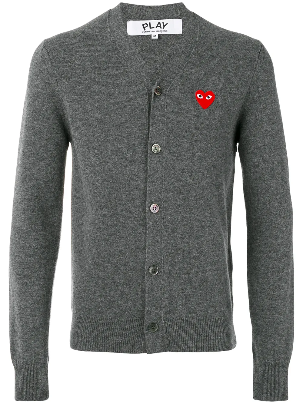 

Легкий кардиган Comme Des Garçons Play, серый