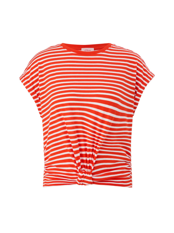 

s.Oliver Футболка 25G4 темно-оранжевого цвета, Оранжевый, s.Oliver Футболка 25G4 темно-оранжевого цвета