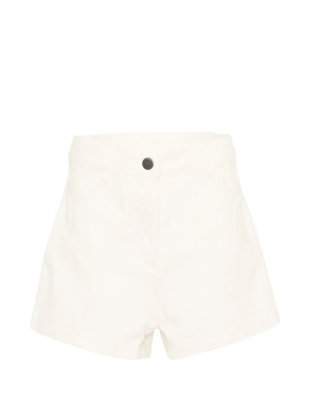 Шорты с карманами Stella McCartney Kids, бежевый