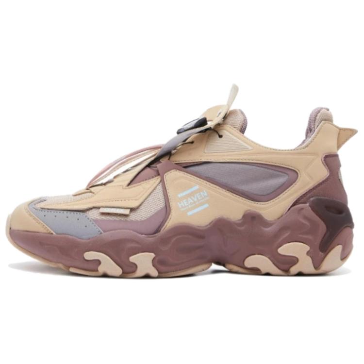 

Erke Кроссовки для бега по пересеченной местности с низким верхом, устойчивые к скольжению, бежево-коричневые, мужские