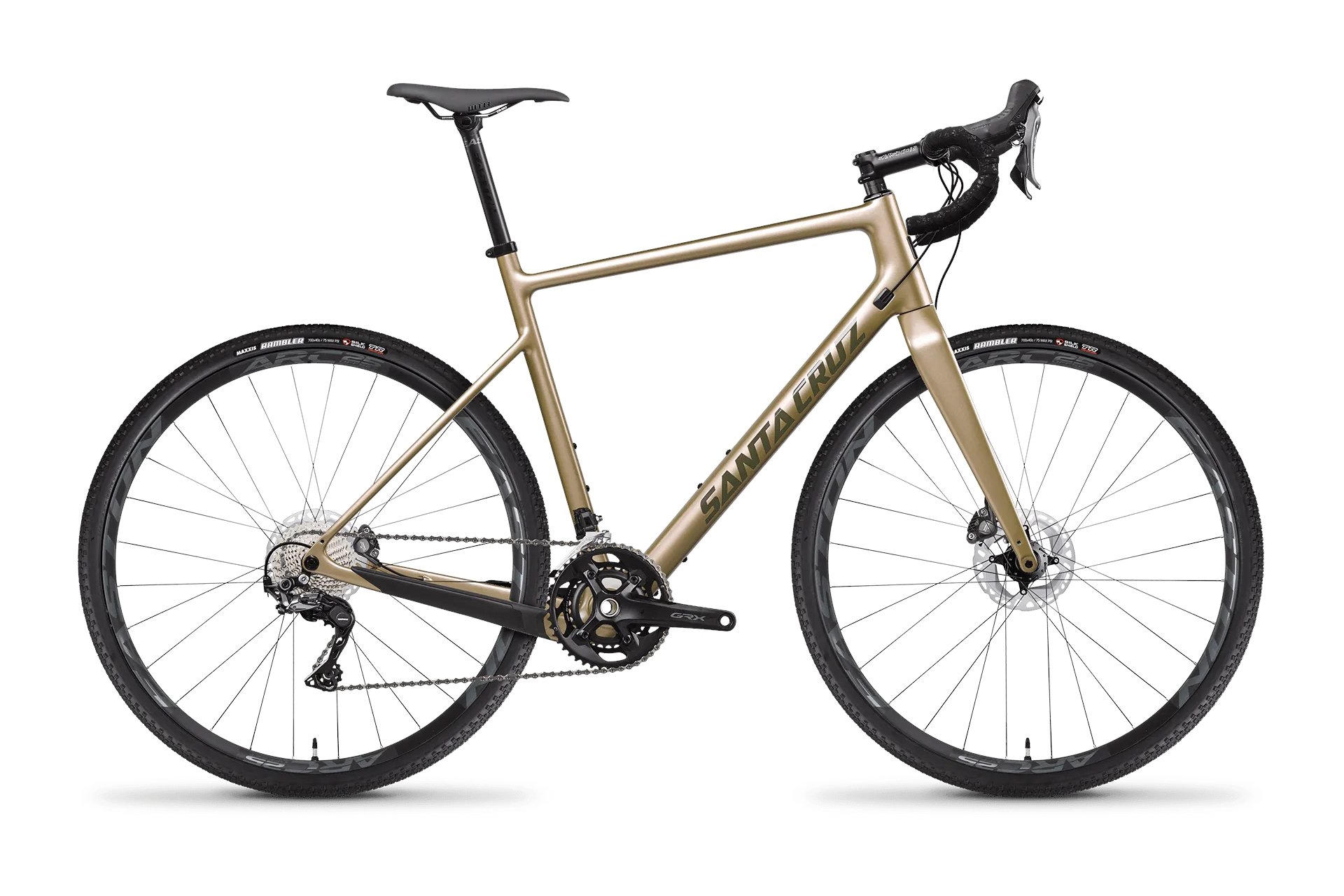 

Гравийный велосипед Santa Cruz Stigmata 3 cc grx 2x-kit - 28 дюймов - diamant, beige | gloss brut and grey