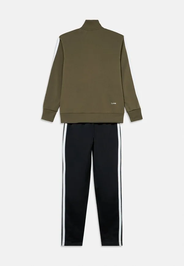 Спортивный костюм с 3 полосками seasonal essentials tiberio Adidas Performance, Olive Strata/White — фото 2