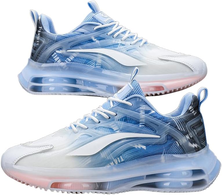 

Кроссовки для мужчин LIAHUIMIO, высокие, для ходьбы, спортивные, повседневные, модные стильные мужские Generic, синий