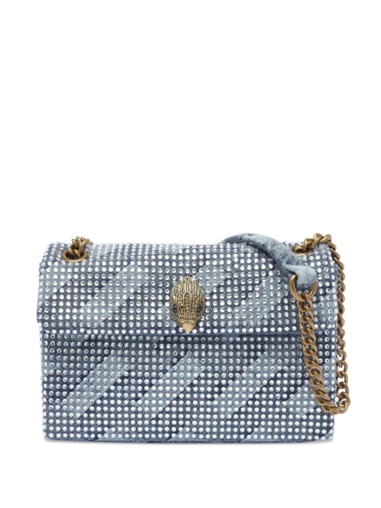 

Джинсовая сумка на плечо Kensington с заклепками Kurt Geiger London, синий