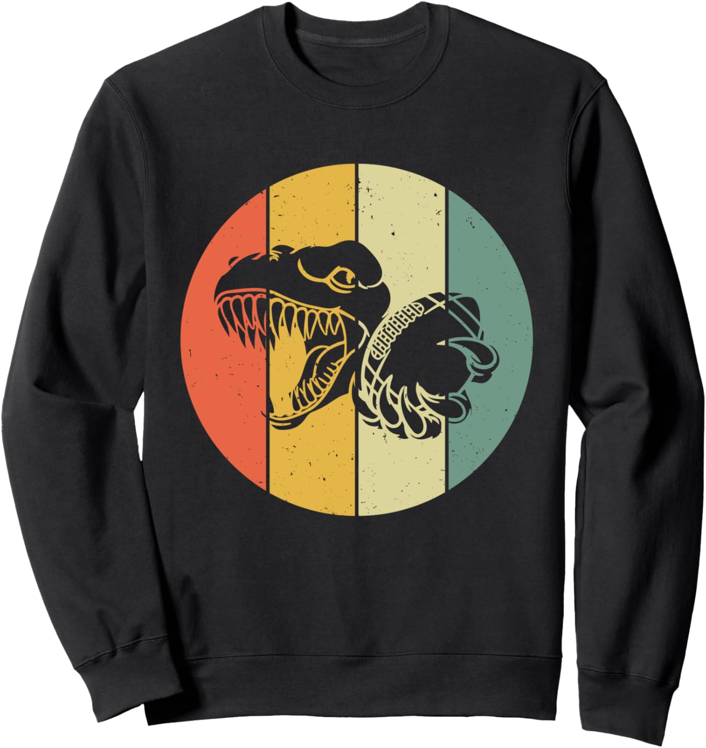 

Американский футболист Динозавр толстовка с динозавром Funny Football Dino, черный