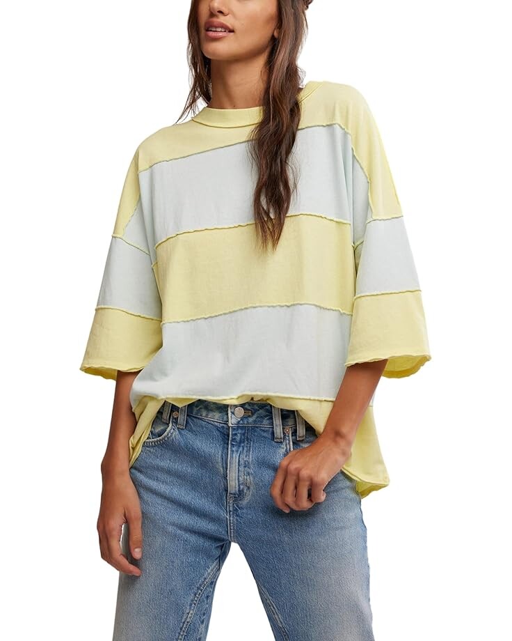 

Футболка Free People Maddie Tee, цвет Finch Combo