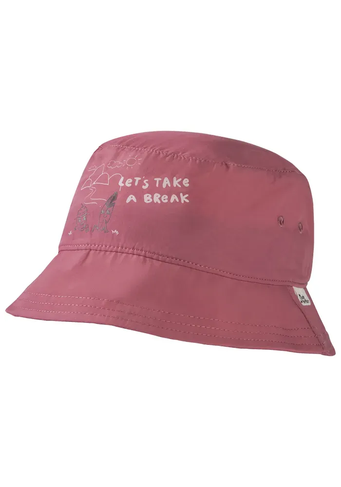 

Солнцезащитная шляпа Jack Wolfskin "AT HOME BUCKET HAT K", розовый