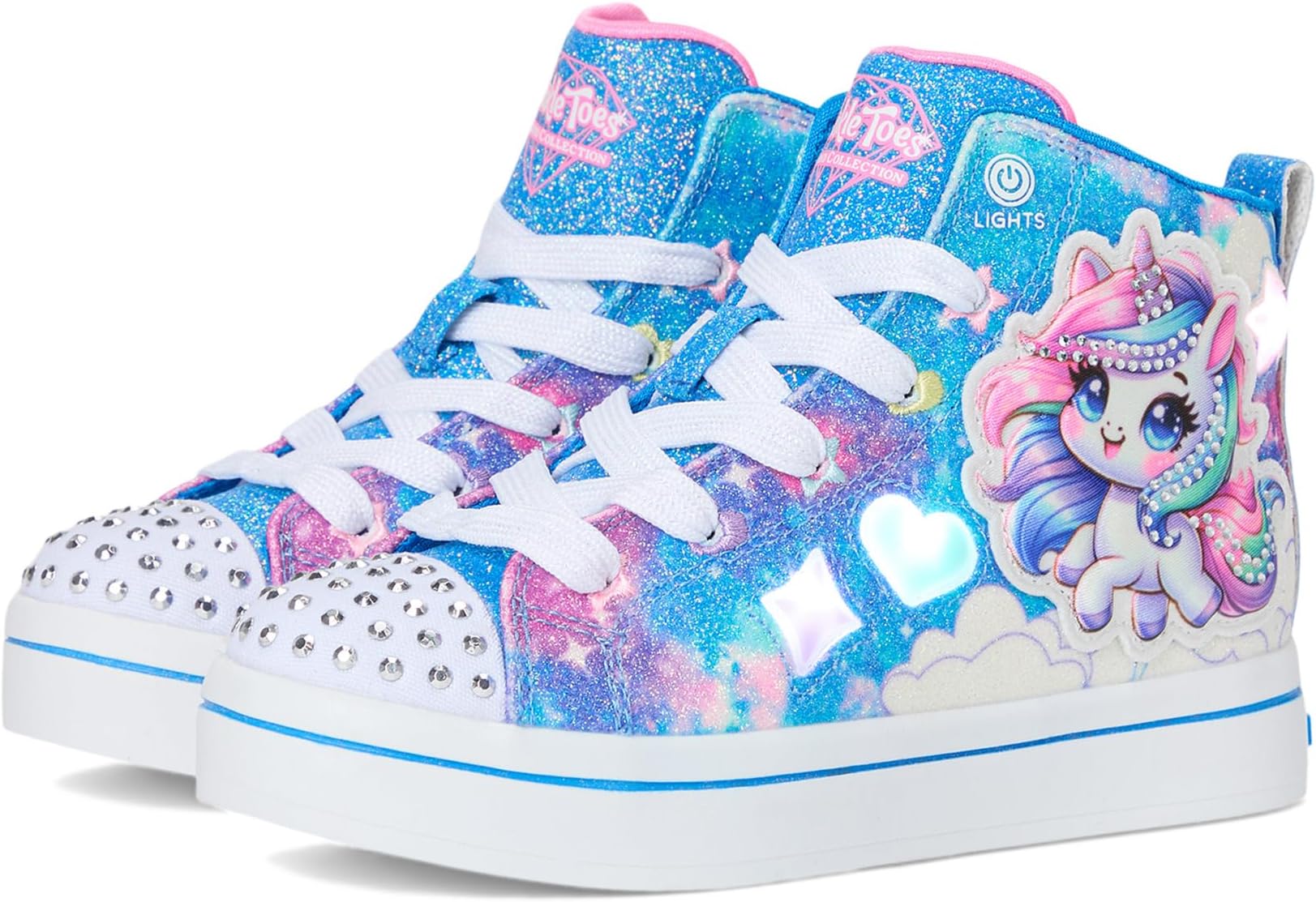 

Кроссовки SKECHERS KIDS Twi-Lites 2.0 314378L, цвет Blue/Multi