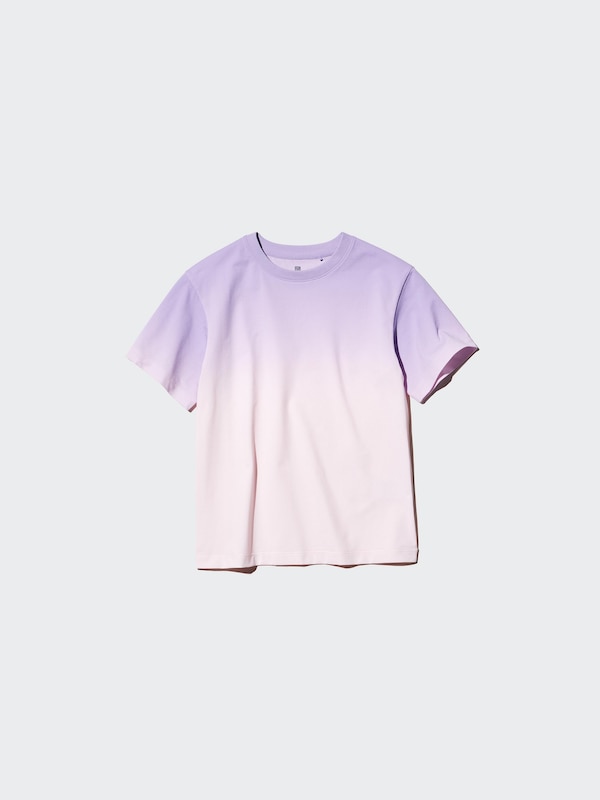 Футболка Dry-Ex с принтом Uniqlo, 61 blue — фото 4