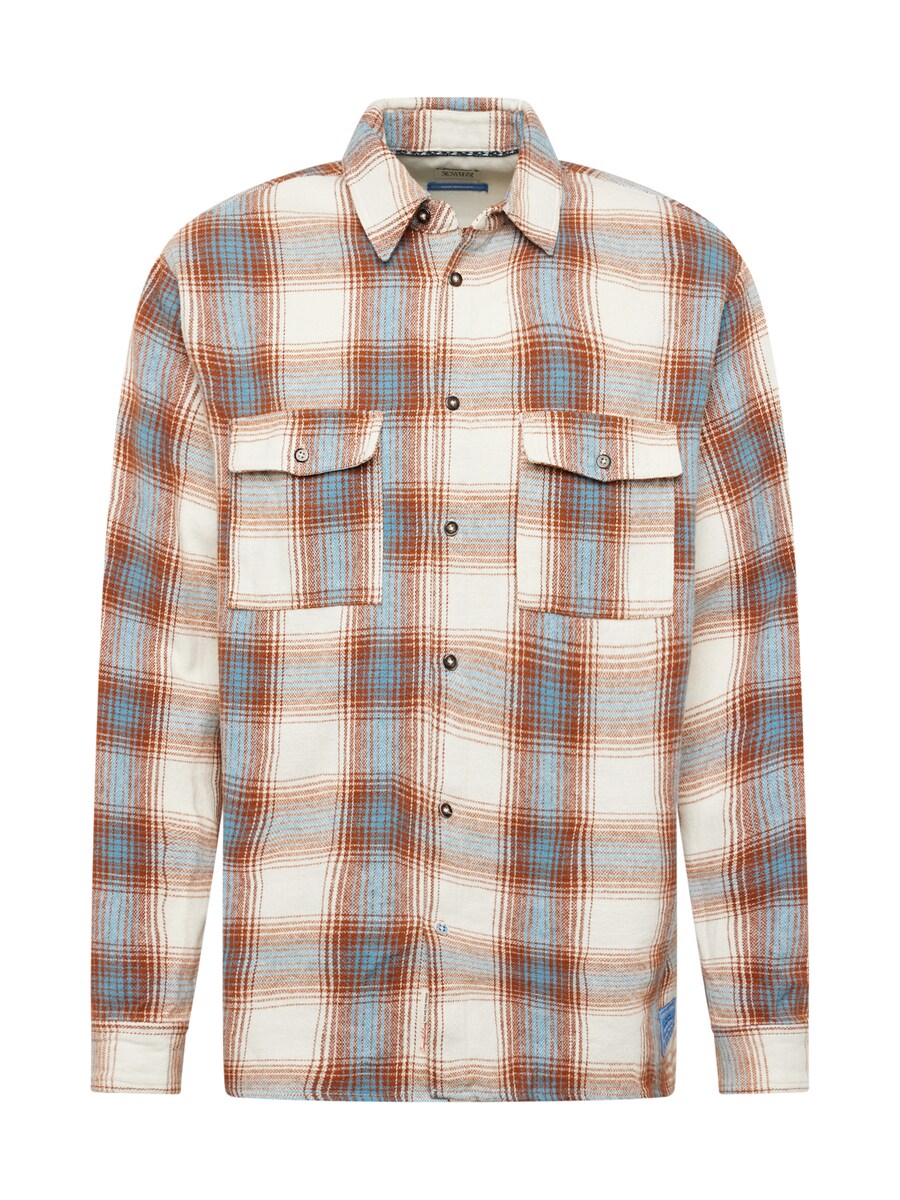 

Рубашка SCOTCH & SODA Comfort fit Button Up, светло-бежевый