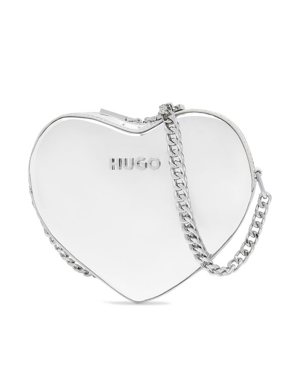 

Сумочка Love Crossbody-L 50536119 Hugo, серебряный