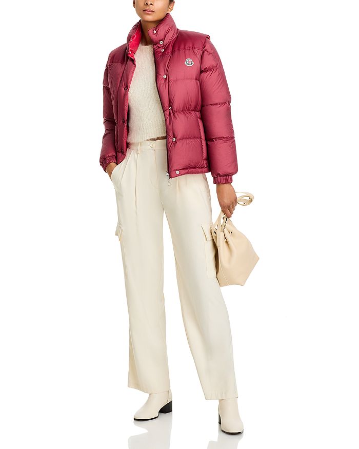 Re/Icons Verone Двусторонняя стеганая куртка Moncler, красный — фото 2