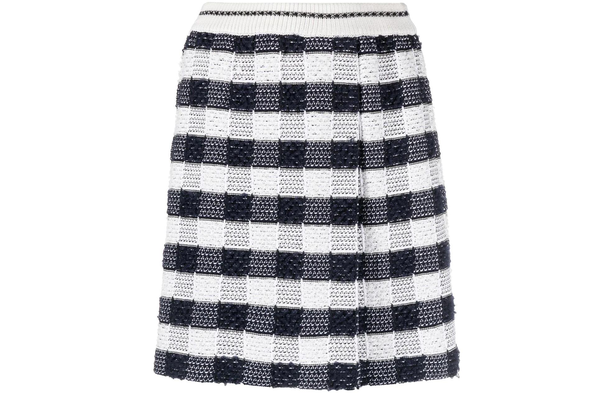 

THOM BROWNE Повседневная короткая юбка женская черная