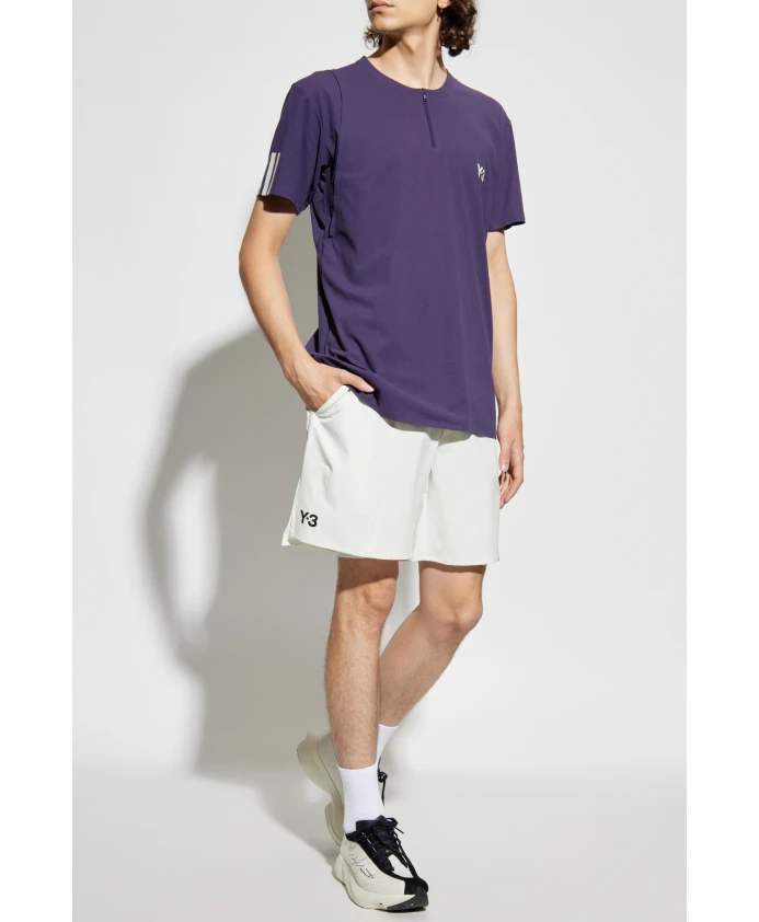 Футболка из американской теннисной коллекции Y-3, фиолетовый — фото 2