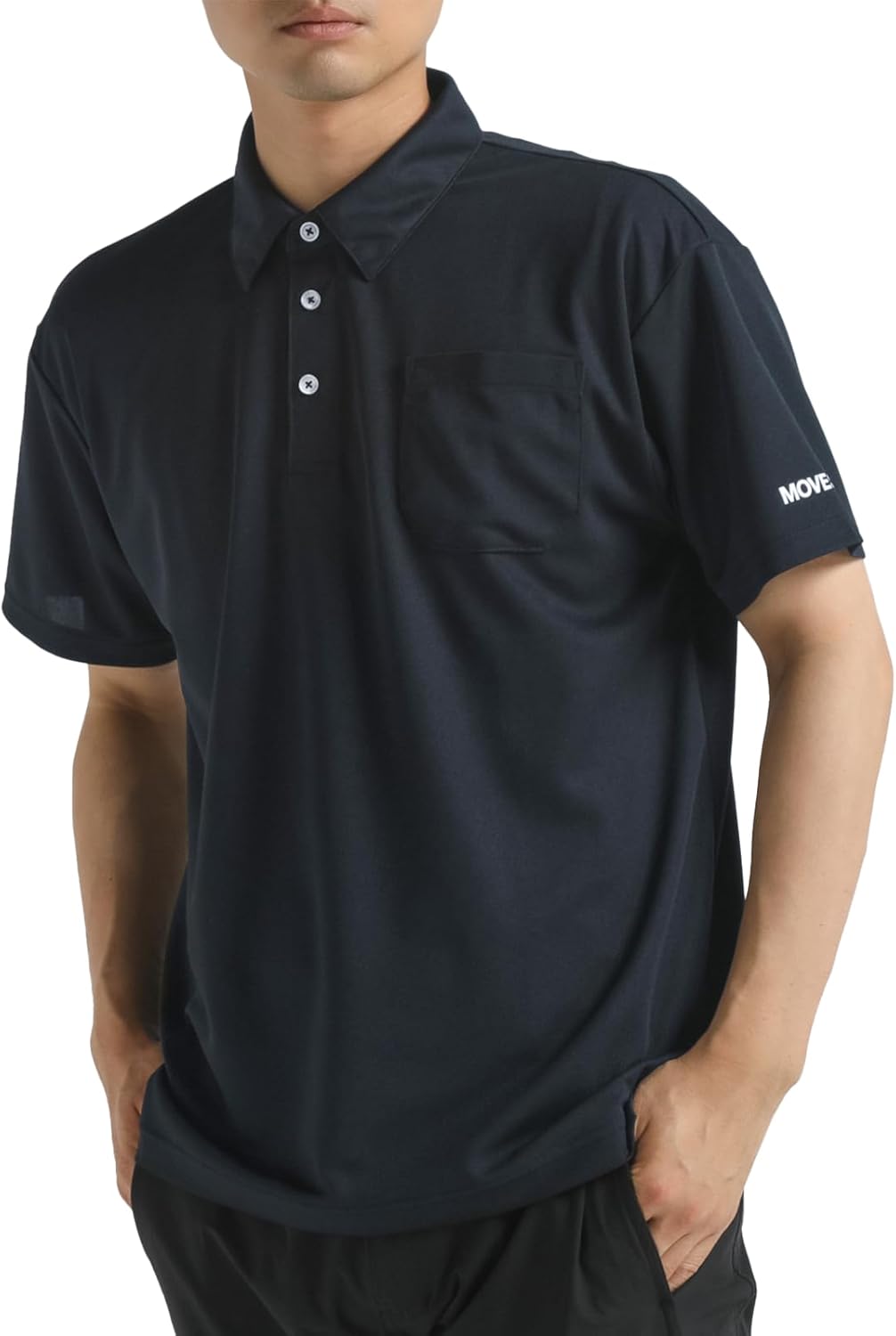 

Поло Descente, короткий рукав, на пуговицах, влагоотводящая, быстросохнущая, с одним логотипом, простой дизайн, мужская, женская, унисекс, для взрослых