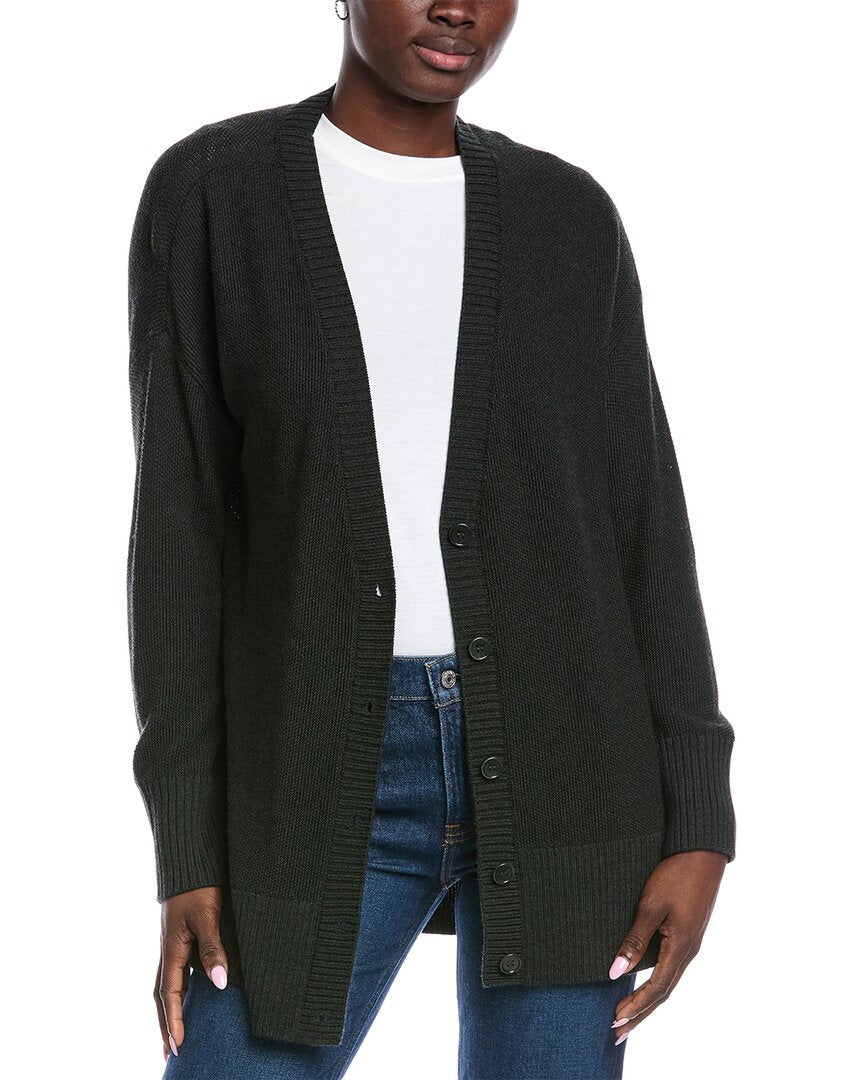 

Свитер с высоким воротом из шерсти EILEEN FISHER, черный