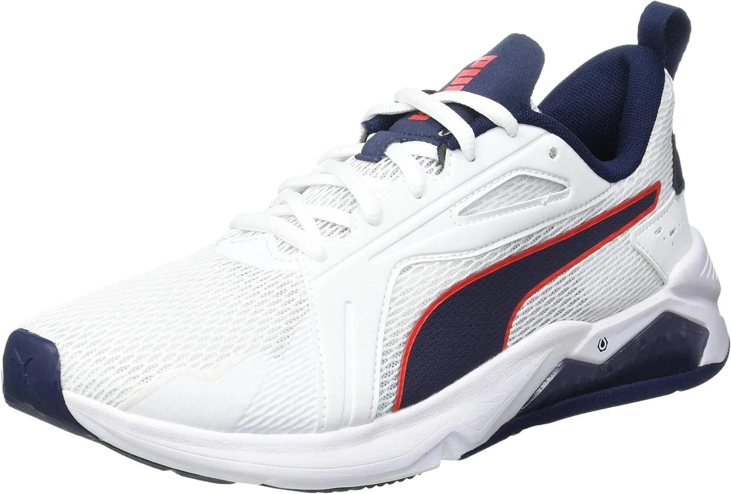 Гимнастические кроссовки PUMA Lqdcell Method для мужчин, Puma White Peacoat Poppy Red