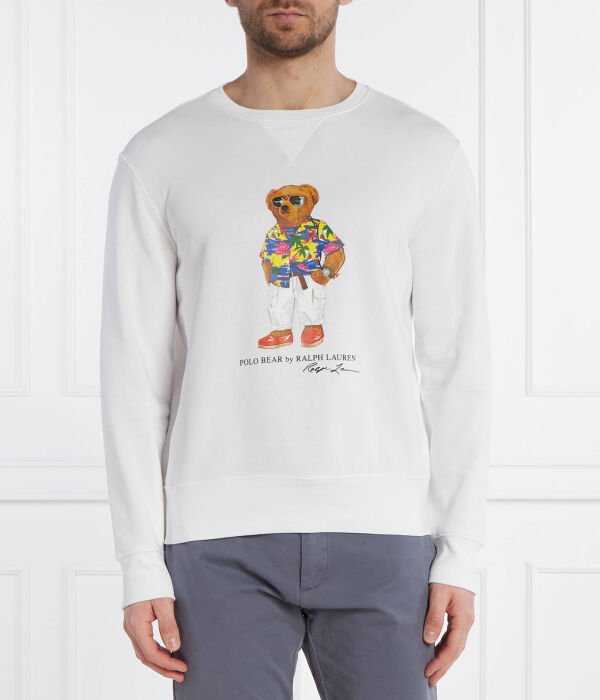 

Толстовка Polo Ralph Lauren классического кроя, белый