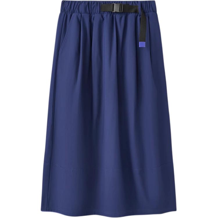 

Вязаная длинная юбка Women's Skechers, синий