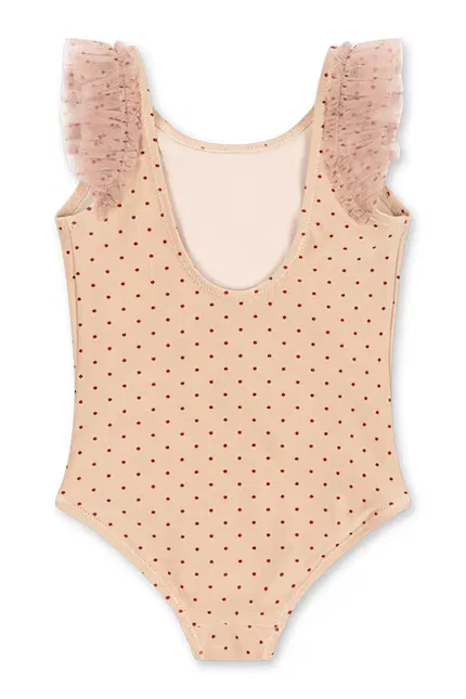 Купальник детский цельный Amandine Swimsuit Konges Sløjd, бежевый — фото 3